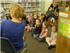 Children sitting for story time