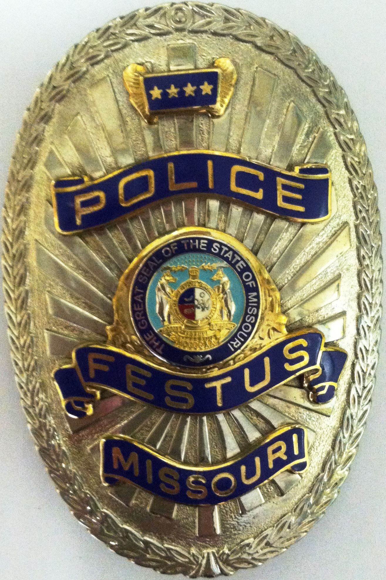 City of Festus Police Badge