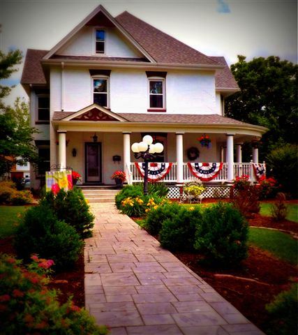 Walkway Leading to a House