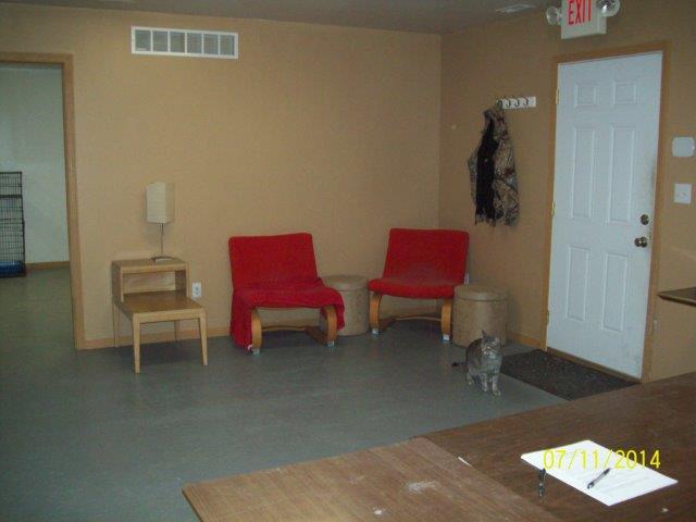 Inside the Animal Control Building