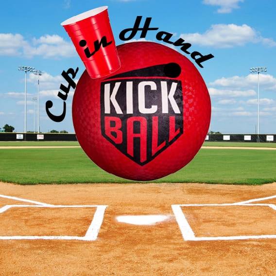 cup in hand kickball